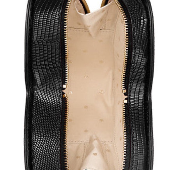 EUC Kate Spade Secret Admirer Heart Italian Lizard Embossed Cowhide Crossbody - Picture 12 of 14